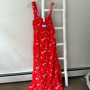 Smocked Maternity Dress